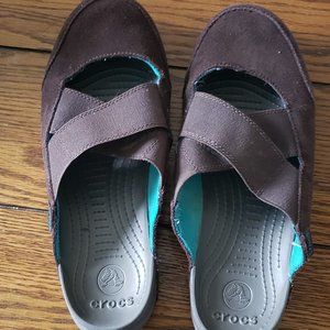 Crocs Suede Slip-Ons